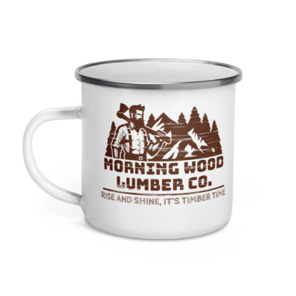 Morning Wood Lumber Co. – Enamel Mug