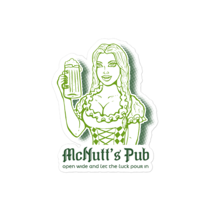 McNutt’s Pub Bubble-free stickers