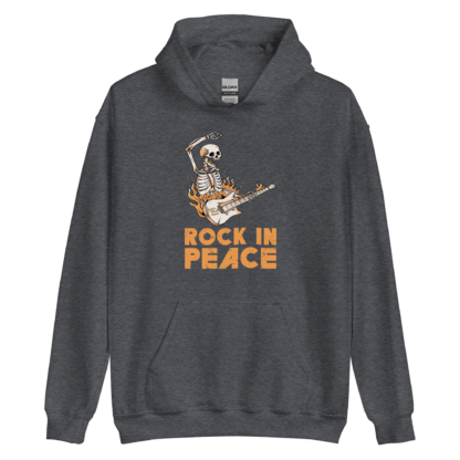 Life Was Good: Rock in Peace – Unisex Hoodie - Image 3