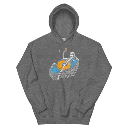 Life Was Good: Rest In Pleasure – Unisex Hoodie - Image 7