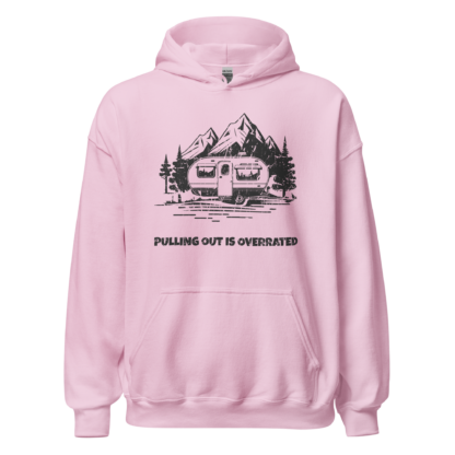 Pulling Out Is Overrated Unisex Hoodie - Image 5