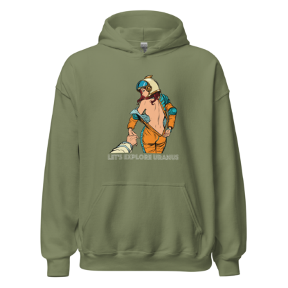 Let's Explore Uranus Unisex Hoodie - Image 5