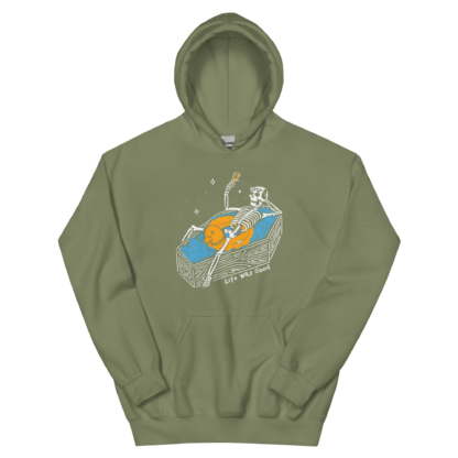 Life Was Good: Rest In Pleasure – Unisex Hoodie - Image 8