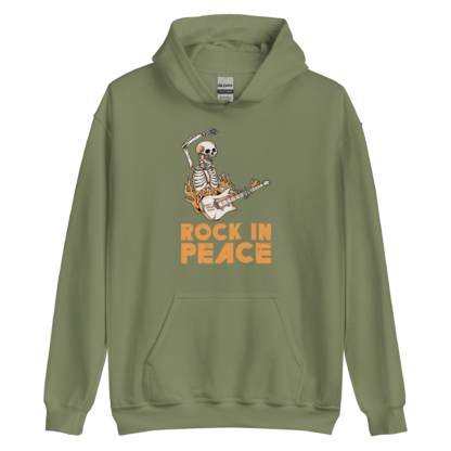 Life Was Good: Rock in Peace – Unisex Hoodie - Image 5