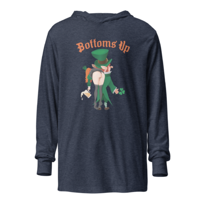 Bottoms Up - Hooded long-sleeve tee