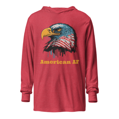 American AF - Hooded long-sleeve tee