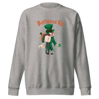 Bottoms Up - Unisex Premium Sweatshirt - Image 5