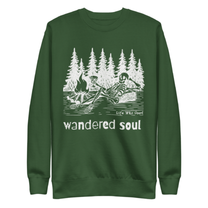 Life Was Good: Wandered Soul – Unisex Premium Sweatshirt - Image 6