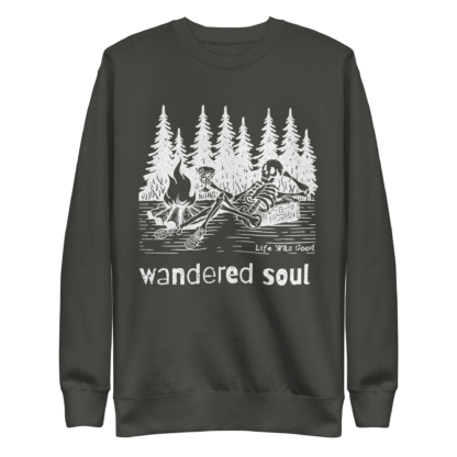 Life Was Good: Wandered Soul – Unisex Premium Sweatshirt - Image 5