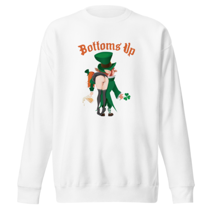 Bottoms Up - Unisex Premium Sweatshirt - Image 6