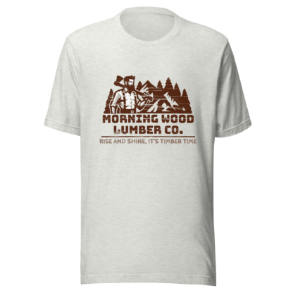 Morning Wood Lumber Co. - Unisex t-shirt - Image 7