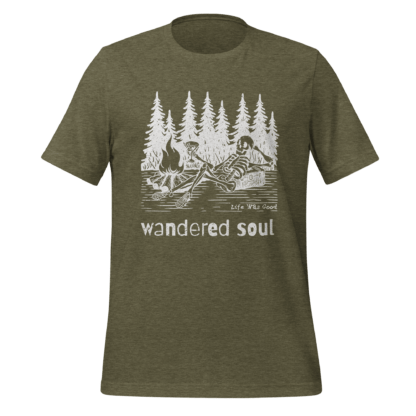 Life Was Good: Wandered Soul - Unisex t-shirt - Image 5