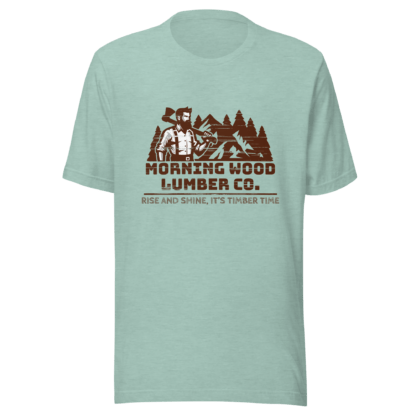 Morning Wood Lumber Co. - Unisex t-shirt - Image 4