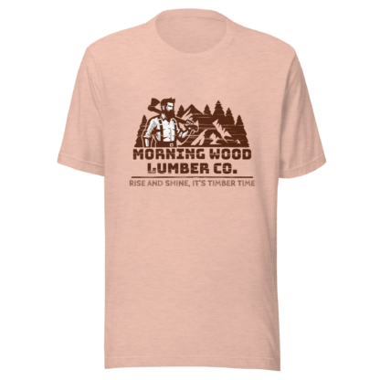 Morning Wood Lumber Co. - Unisex t-shirt - Image 5