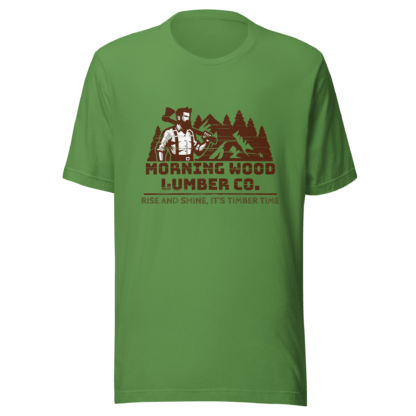 Morning Wood Lumber Co. - Unisex t-shirt - Image 2