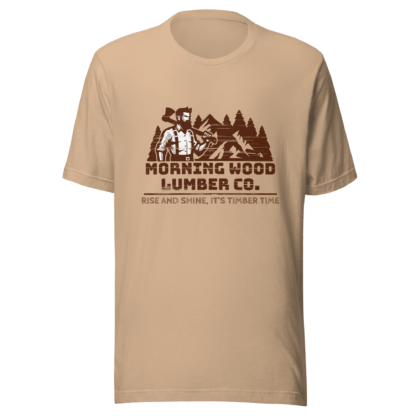 Morning Wood Lumber Co. - Unisex t-shirt - Image 3