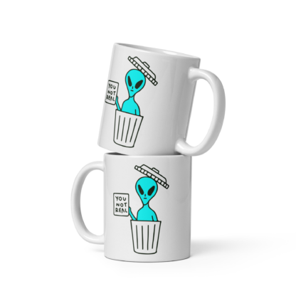 Trash Talker white glossy mug - Image 2