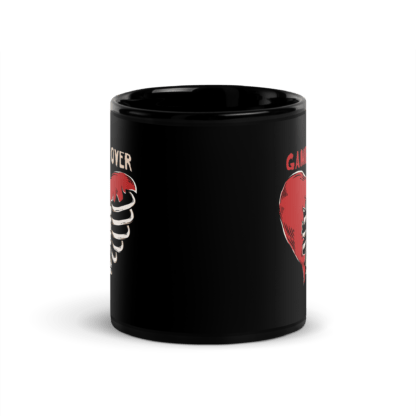 Game Over - Black Glossy Mug - Image 3