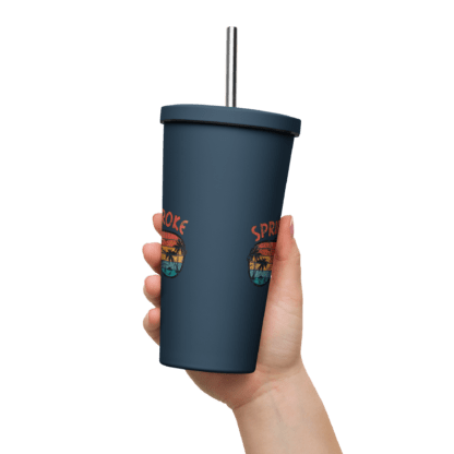 Spring Broke - Insulated tumbler with a straw - Image 2