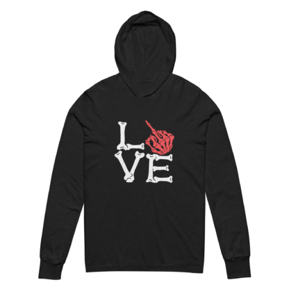 F*CK Love - Hooded long-sleeve tee