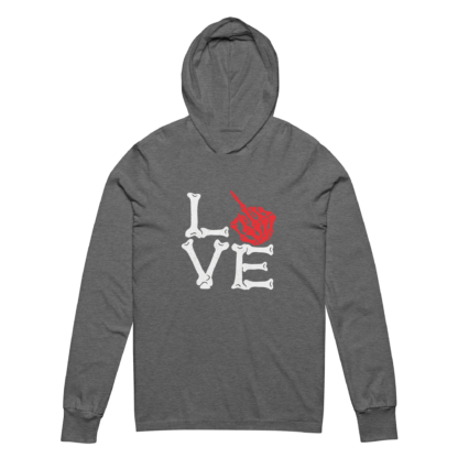 F*CK Love - Hooded long-sleeve tee - Image 4