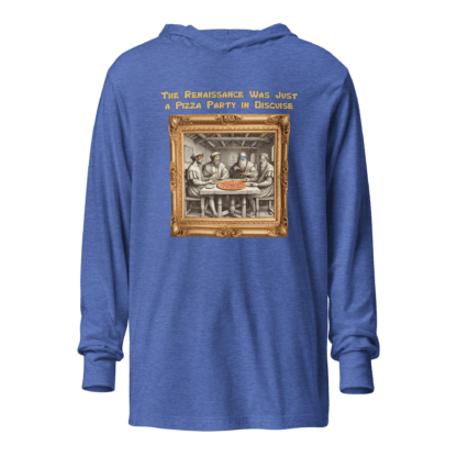 Renaissance Pizza Party – Hooded long-sleeve tee - Image 5