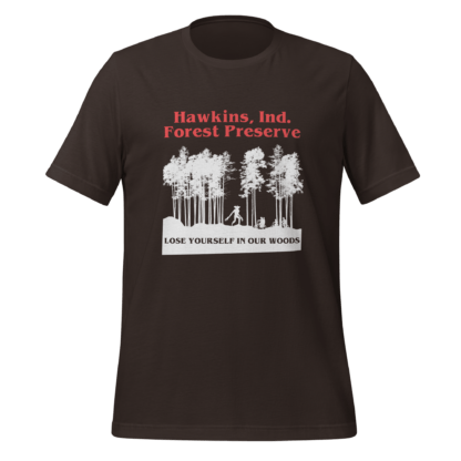 Hawkins Ind Forest Perserve - Unisex t-shirt - Image 4