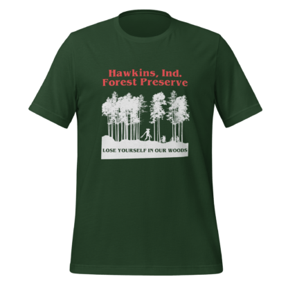 Hawkins Ind Forest Perserve - Unisex t-shirt - Image 5