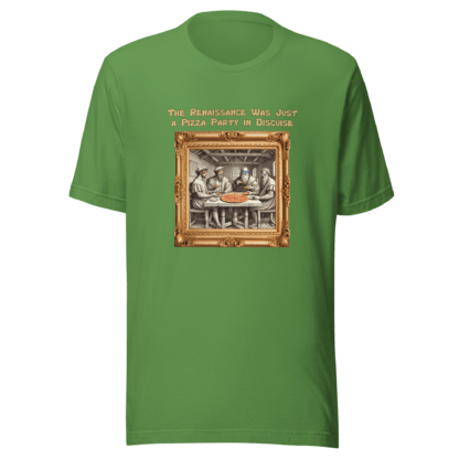 Renaissance Pizza Party – Unisex t-shirt - Image 8