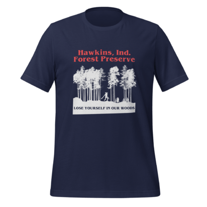 Hawkins Ind Forest Perserve - Unisex t-shirt - Image 3