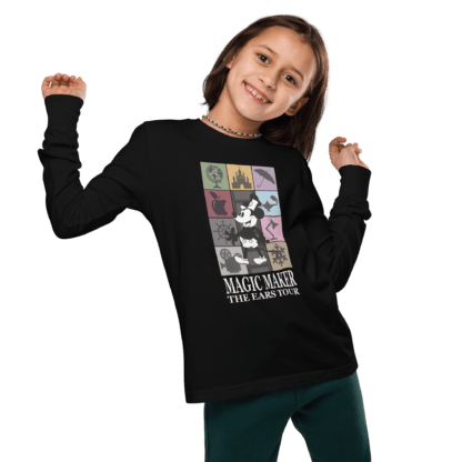 Magic Maker: The Ears Tour – Youth long sleeve tee - Image 2