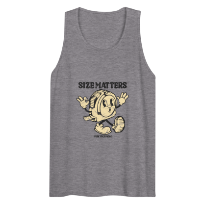 Size Matters (Ask Your Mom) - Men’s premium tank top - Image 3