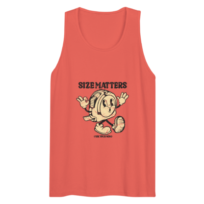 Size Matters (Ask Your Mom) - Men’s premium tank top - Image 2