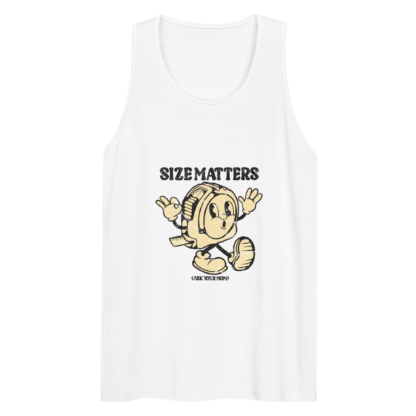 Size Matters (Ask Your Mom) - Men’s premium tank top - Image 5