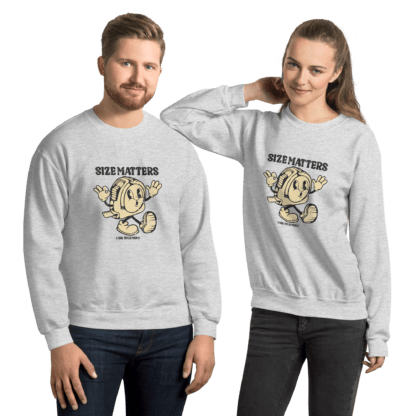 Size Matters (Ask Your Mom) - Unisex Sweatshirt - Image 8