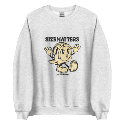 Size Matters (Ask Your Mom) - Unisex Sweatshirt - Image 7