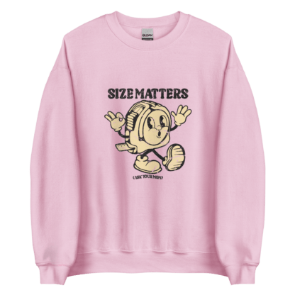 Size Matters (Ask Your Mom) - Unisex Sweatshirt - Image 6