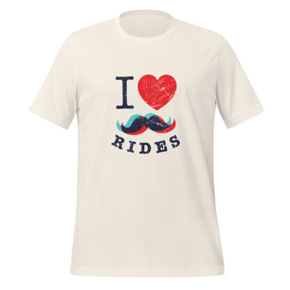 I Love Mustache Rides - Unisex t-shirt
